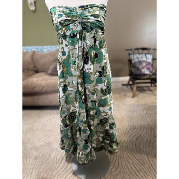 Junglee Billiee Hippie Free Size Maxi Knee Length Lightweight Dress - Picture 2 of 4